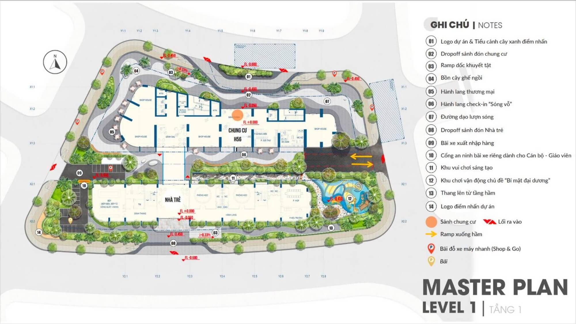 tiện ích dự án the sea hạ long